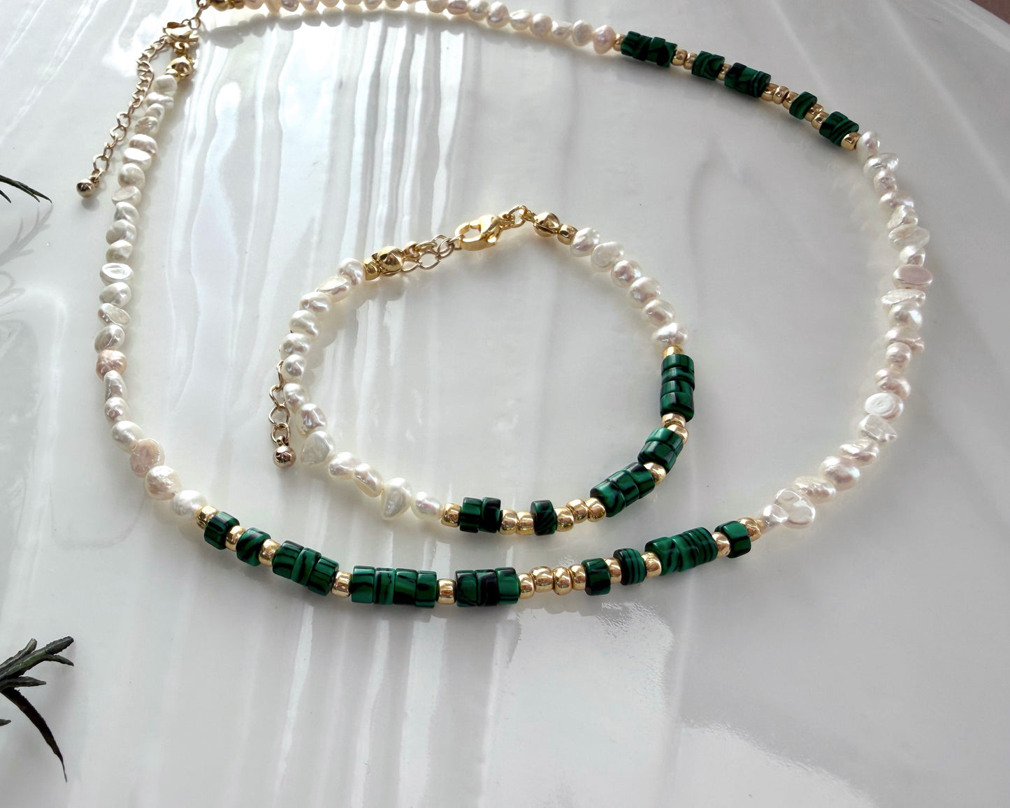 Nolan necklace bracelet