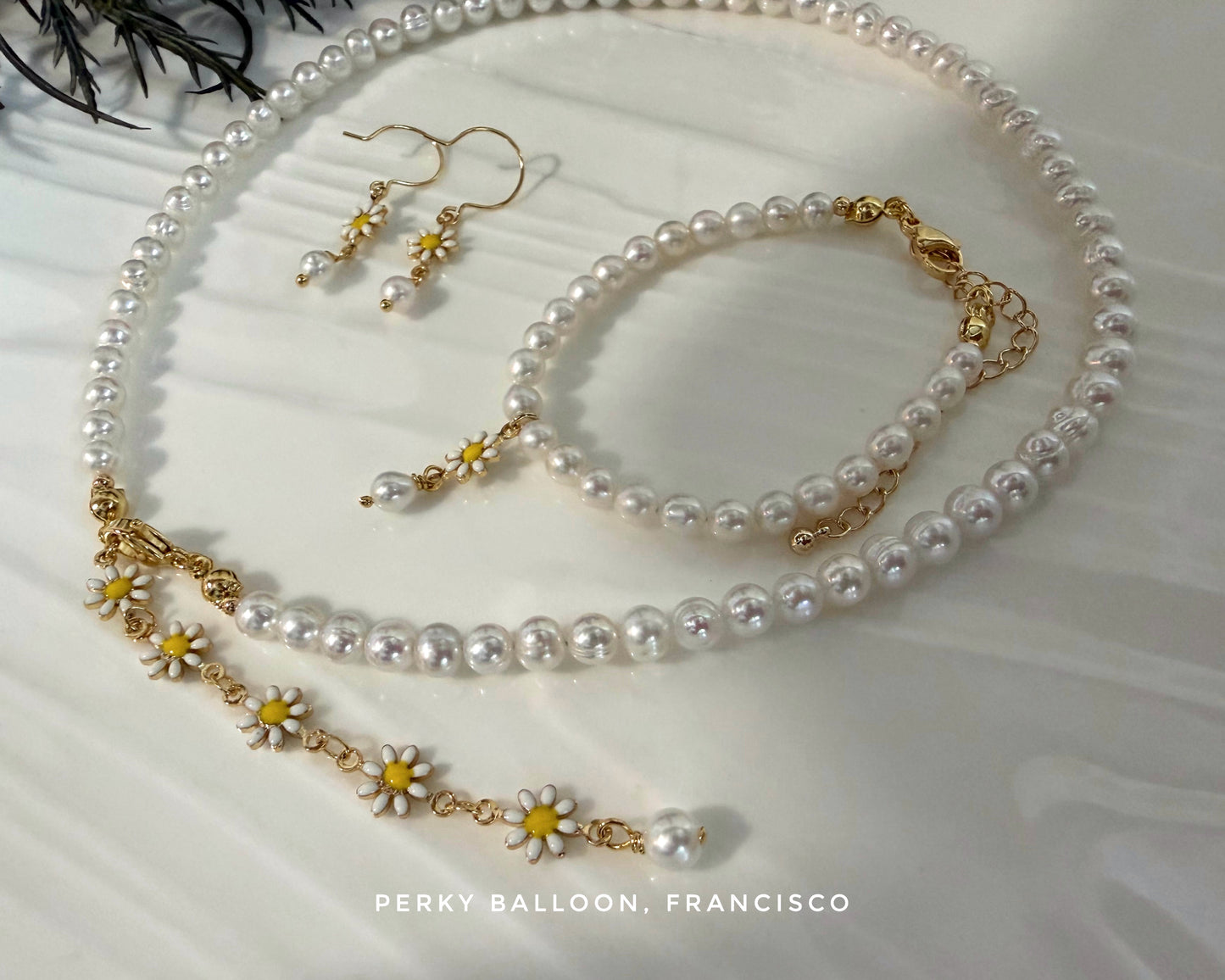 Francisco necklace bracelet earrings