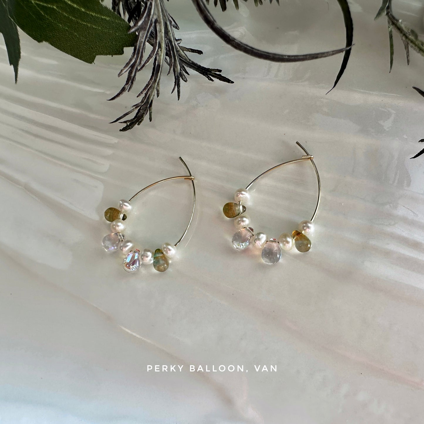 Van earrings