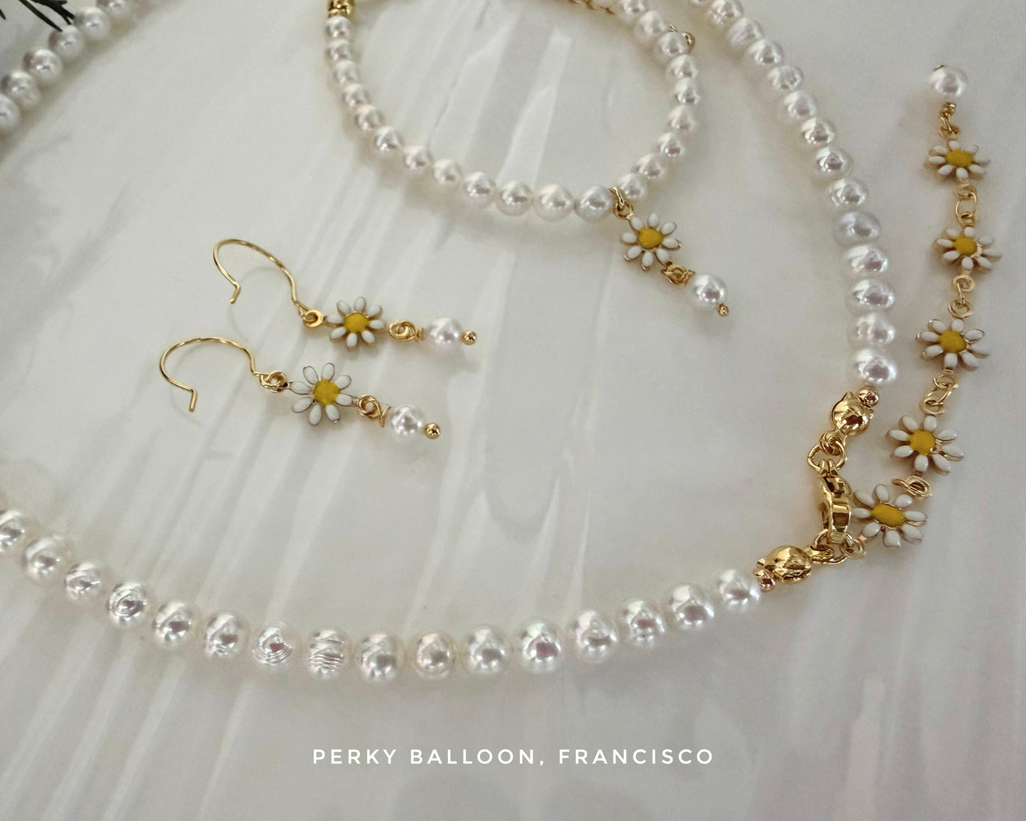 Francisco necklace bracelet earrings