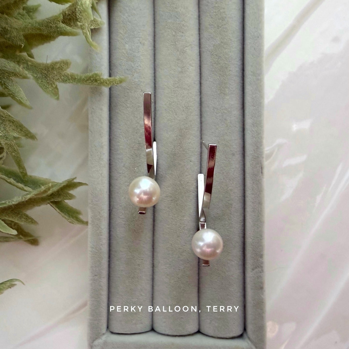 Terry earrings